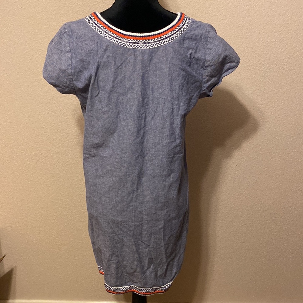 Mudpie Short Sleeve Denim Dress - Picture 3 of 8